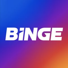 BINGE logo