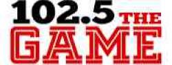 102.5 FM The Game (WPRT-FM) Logo