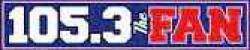 105.3 FM The Fan (KRLD-FM) logo