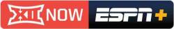 Big XII Now on ESPN+ Logo