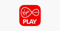 Virgin Media Play (geo/R) logo