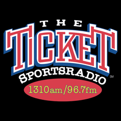 KTCK 96.7 FM/1310 AM "The Ticket" Logo