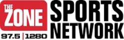 KZNS 1280 AM "The Zone" logo