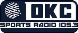 OKC Sports Radio 105.3 FM logo