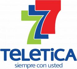 Teletica 7 (teletica.com/vivo) logo