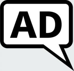 ITV Audio Description (AD) logo