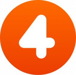 Rete 4 / HD logo
