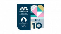 Mediacorp Paris 2024 Channel 10 (Singapore) logo