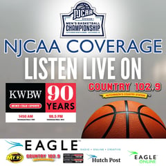 KWBW NJCAA Radio Network logo