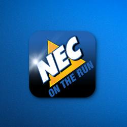 NEC on the Run App logo
